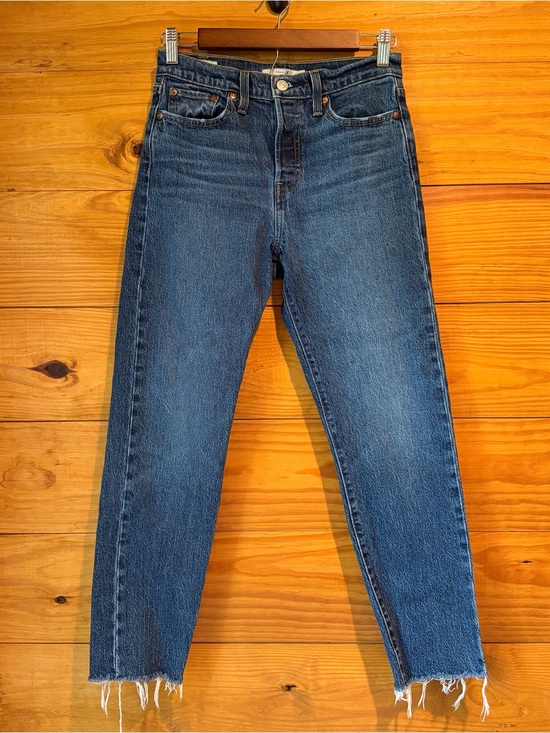 Levi's Denim - Levi’s Wedgie Icon Fit Ankle Denim Jeans 26 High Rise Stretch Button Fly 26.5”